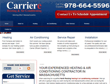 Tablet Screenshot of carriercoolknight.com
